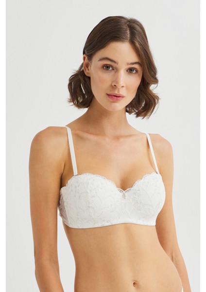 Kar Beyaz Lotus Colors Bra