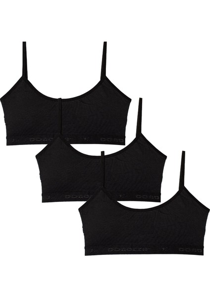 Pedli Yarım Atlet Büstiyer 3'lü Paket