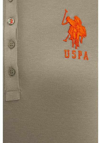 Kadın Haki Basic T-Shirt