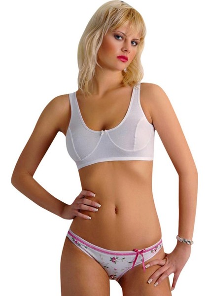 2116 Ribana Body Sütyen MMRL 2116 3'lü Paket