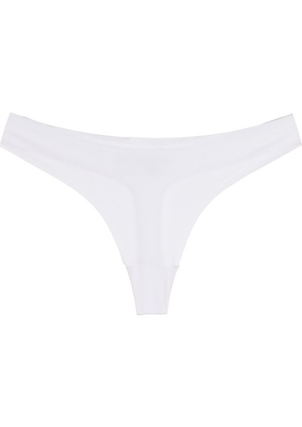 Beyaz Görünmez Magic Cotton String Külot
