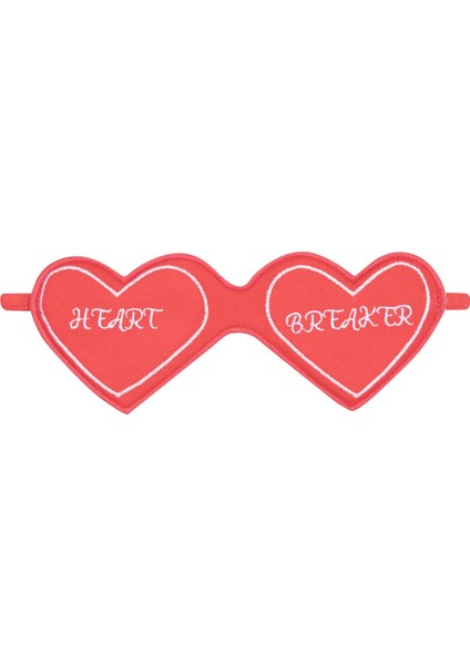 Kırmızı Heart Uyku Gözlüğü