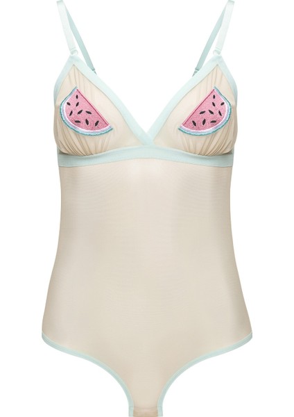 Turkuaz Watermelon Bodysuit indirimleri