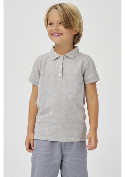 Unisex Polo Yaka Organıc Tshirt