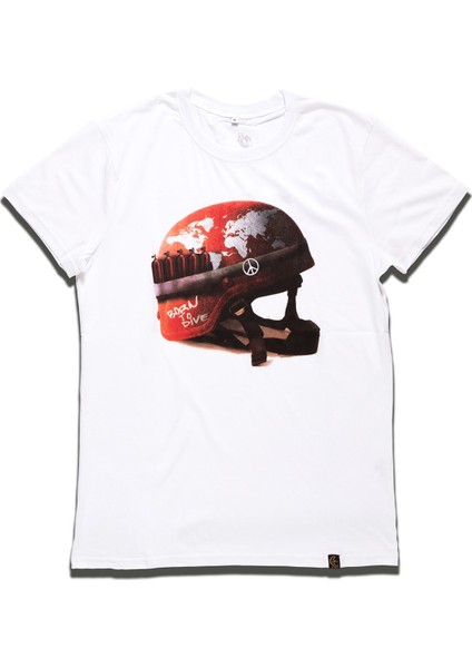 Born To Dive T-Shirt Beyaz