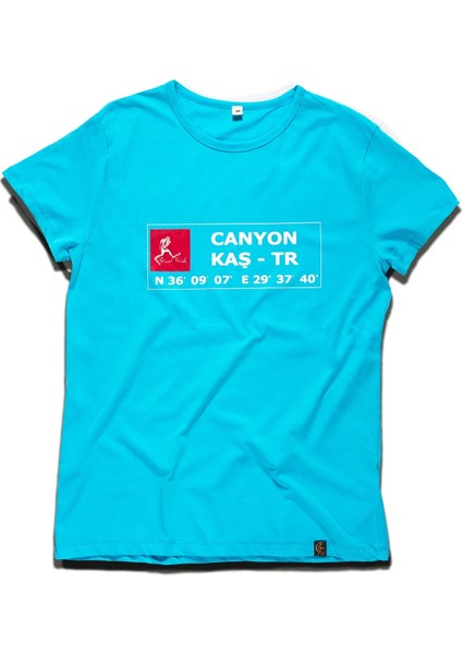 Canyon T-Shirt Turkuaz
