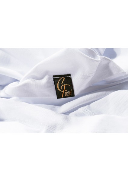 Clock T-Shirt Beyaz