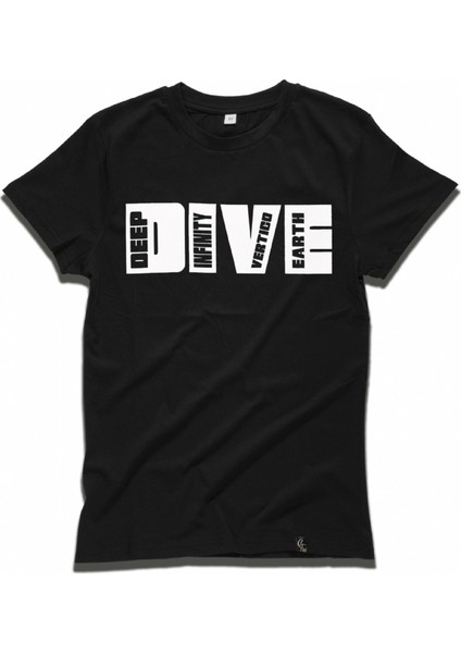 Dive T-Shirt Siyah