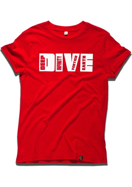 Dive T-Shirt Kırmızı
