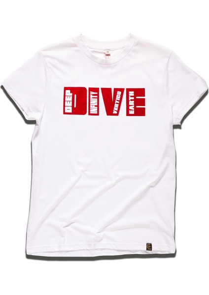 Dive T-Shirt Beyaz