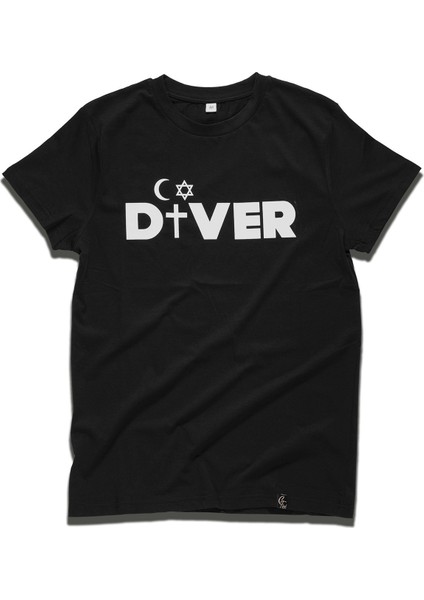 Diverism T-Shirt Siyah