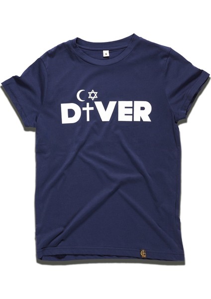 Diverism T-Shirt Lacivert