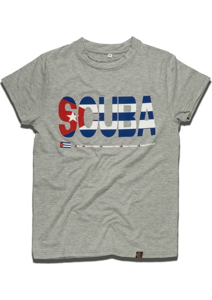 Scuba T-Shirt Gri