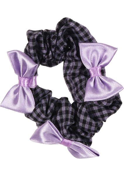 Kadın Pötikareli Kurdele Detaylı Scrunchie Toka fırsatları