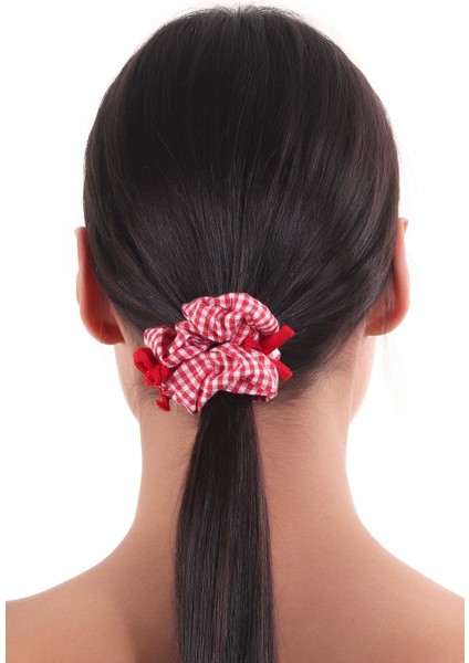 Kadın Pötikareli Scrunchie Toka fiyatları