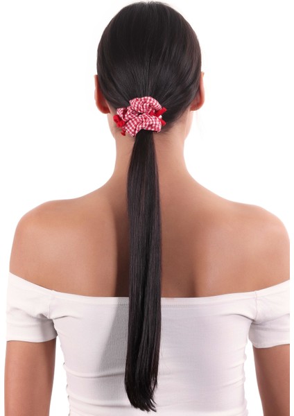 Kadın Pötikareli Scrunchie Toka modelleri