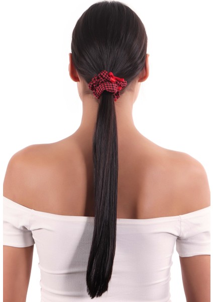 Kadın Pötikareli Scrunchie Toka modelleri