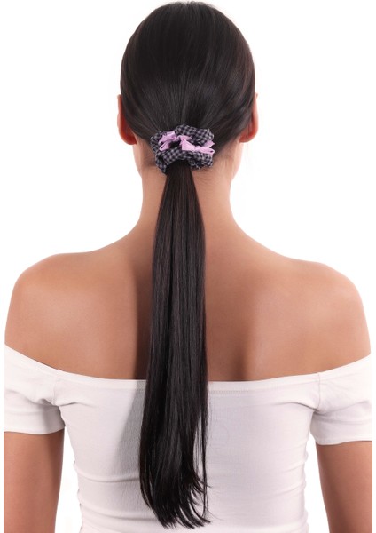 Kadın Pötikareli Scrunchie Toka modelleri
