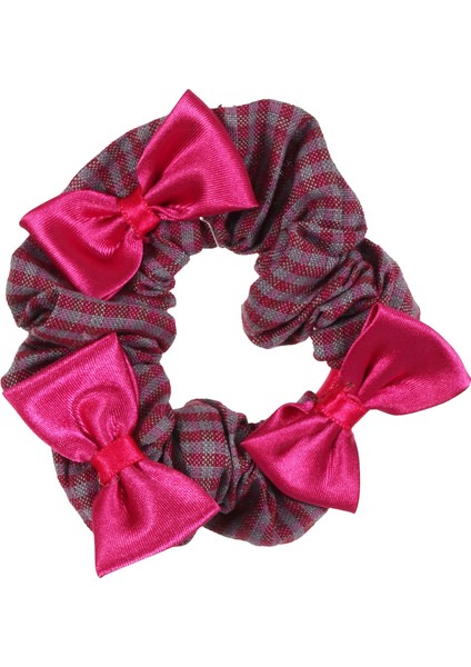 Kadın Pötikareli Kurdele Detaylı Scrunchie Toka fırsatları