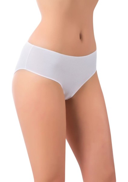 Bamboo İz Yapmaz Yüksek Bel 5'li Bikini Külot