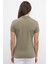 Kadın Haki Basic T-Shirt 3