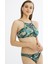 Çok Renkli Aloe Halter Bikini Üstü 2