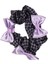 Kadın Pötikareli Kurdele Detaylı Scrunchie Toka 4