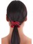 Kadın Pötikareli Kurdele Detaylı Scrunchie Toka 2