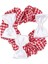 Kadın Pötikareli Kurdele Detaylı Scrunchie Toka 4