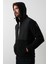 Kapüşonlu Dik Yaka Şardonlu Slim Fit Sweat Erkek SWEAT 5655268 1