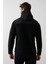 Kapüşonlu Dik Yaka Şardonlu Slim Fit Sweat Erkek SWEAT 5655268 4