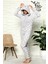 Nisanca Welsoft Polar Kışlık Kadın Tulum Pijama Takımı