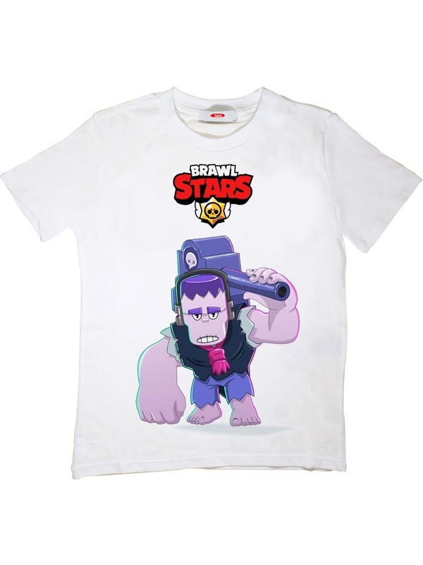 Taketshirt Brawl Stars Frank Cocuk T Shirt Beyaz Fiyati