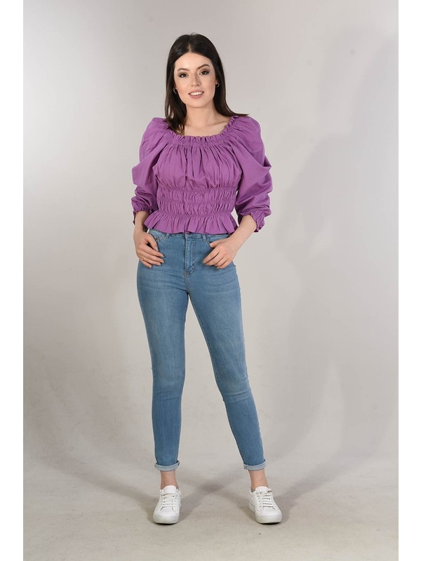 Modaplaza Kadin Dar Paca Buz Mavisi Kot Pantolon 0047 Fiyati