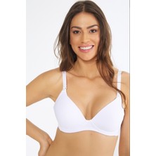 Orkide 4950 Beyaz Balensiz Soft Kap Emzirme Sütyeni