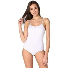 Tutku 0148 6lı paket Pamuk Elestan İp Askılı Kancalı Kadın Body