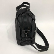 Nas Bags Kadın Kumaş El ve Çapraz Askılı Çok Gözlü Çanta 25Cm30Cm