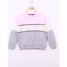 Toontoy Kız Çocuk Hope Baskılı Garnili Sweatshirt