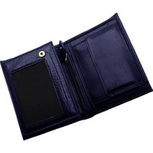 Lederax Deri Erkek Dikey Cüzdan Bozuk Para Bölmeli