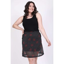 Myline Beli Lastikli Cepli Etek 35344