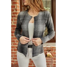 Xhan Ekose Desenli Ceket 9YXK4-41852-02