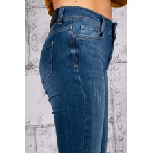 Deepstar Orta Bel Mid Blue Skinny Fit Jean 34