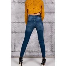 Deepstar Orta Bel Mid Blue Skinny Fit Jean 34