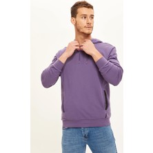 DeFacto Defacto Fit Loose Fit Uzun Kollu Sweatshirt S0631AZ20AU