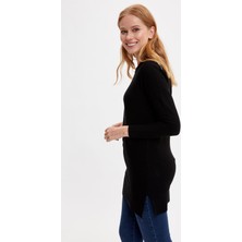DeFacto Basic Relax Fit Uzun Kollu Triko Kazak L6333AZ20WN