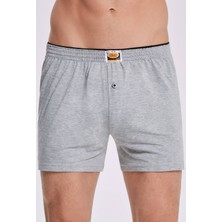 İlke İç Giyim Düz Havlu Bel Erkek Boxer    3 Adet