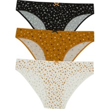 Penti Çok Renkli Autumn Dream 3'lü Slip Külot
