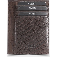 Guard Leather Smart Çift Taraflı Deri Kartlık