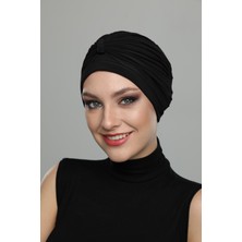 ELYSIANfidan Örgülü Hazır Türban Tesettür Havuz Bonesi