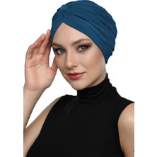 ELYSIANfidan Çapraz Bantlı Hazır Türban Tesettür Havuz Bonesi